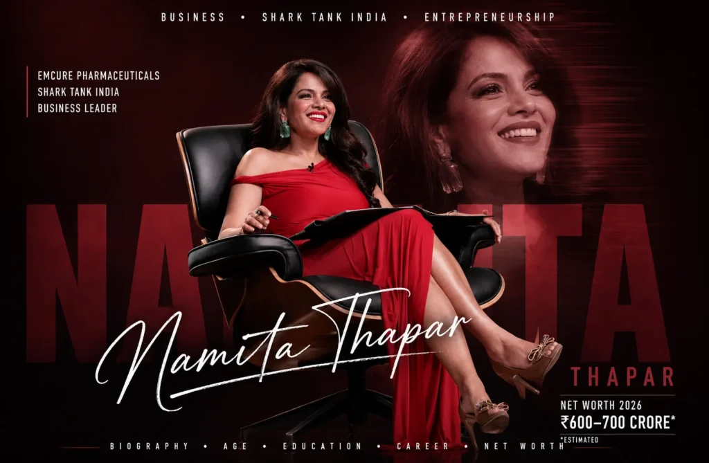 Namita Thapar Net Worth